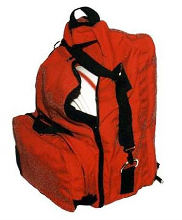 EVAC Systems Hose Back Pak, Red